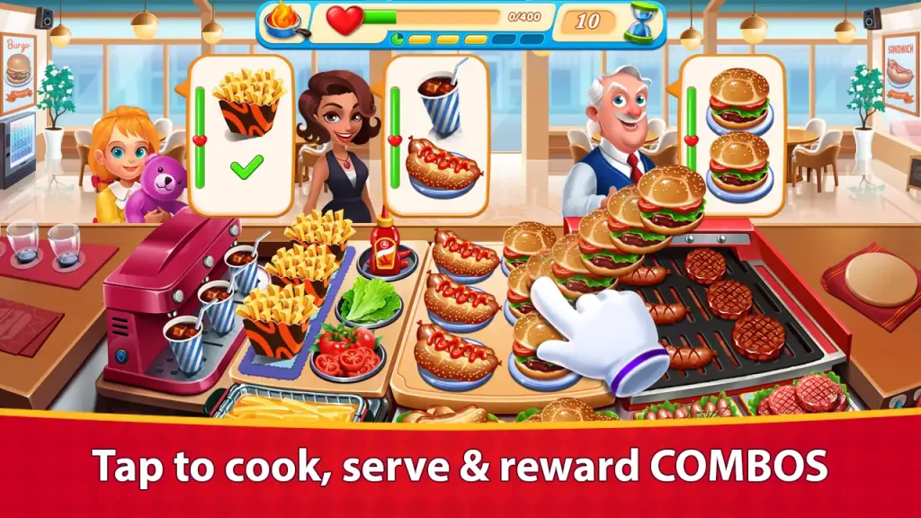 cooking marina mod apk unlimited everything